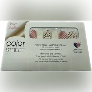 NWT - Color Street Nail Polish Strips Cherry-Picked Retired / Discontinued